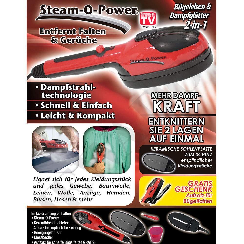 Plancha de mano a vapor