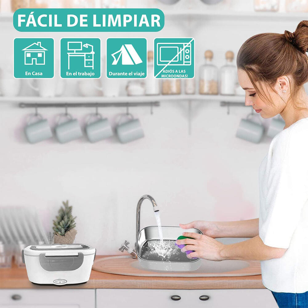 Fiambrera Eléctrica 2 en 1