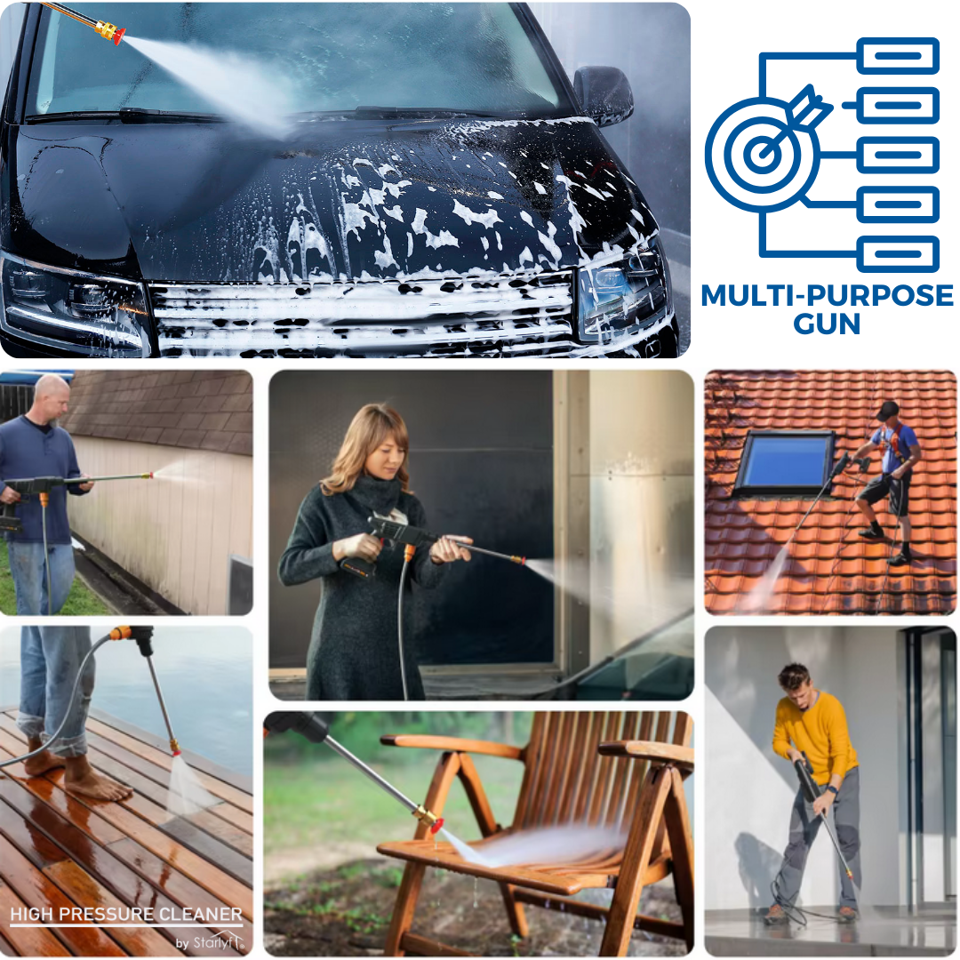 Pistola Hidrolimpiadora portatil de Alta Presion