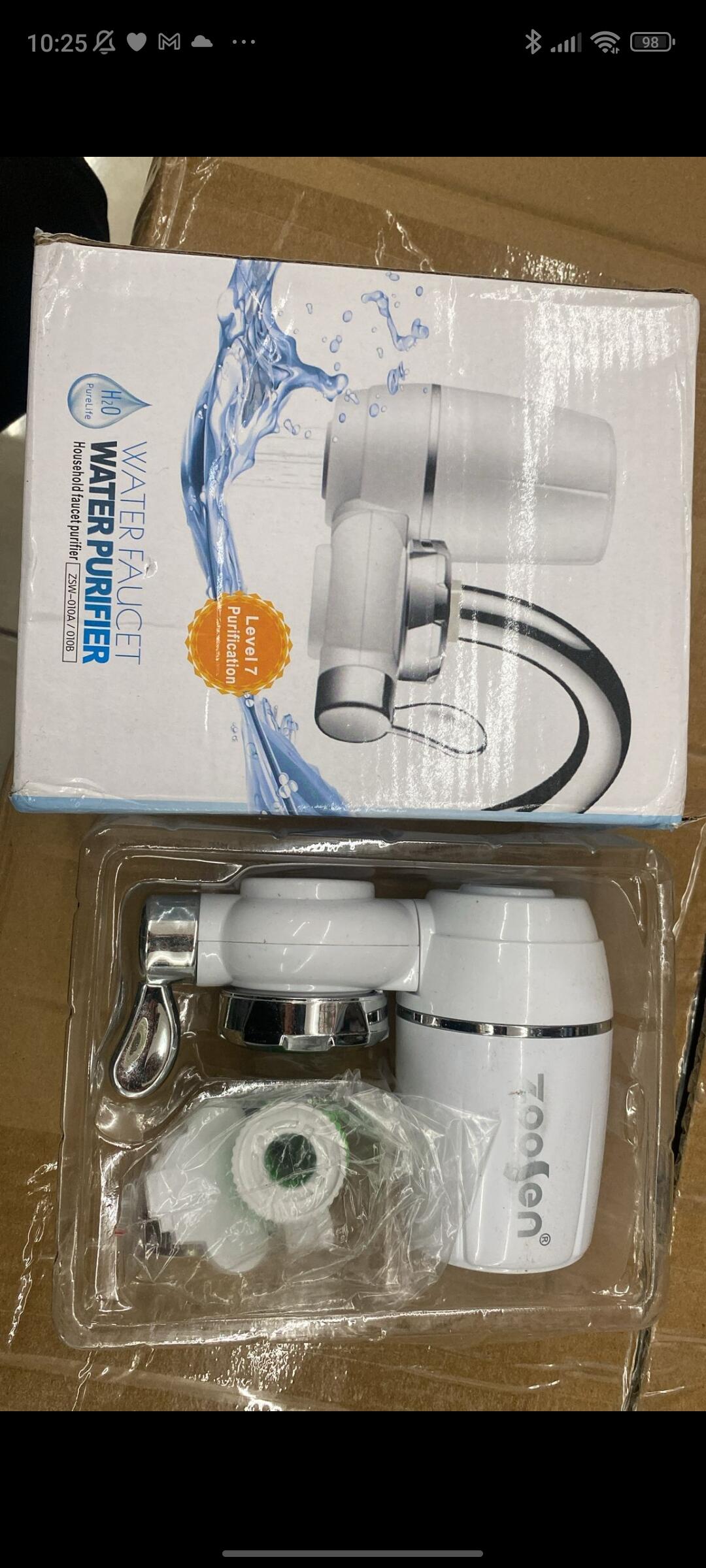 Filtro de agua para grifo